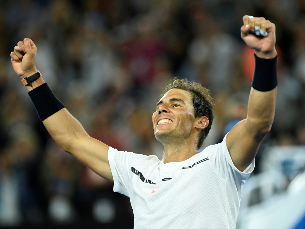 Rafael Nadal steht im Finale von Melbourne