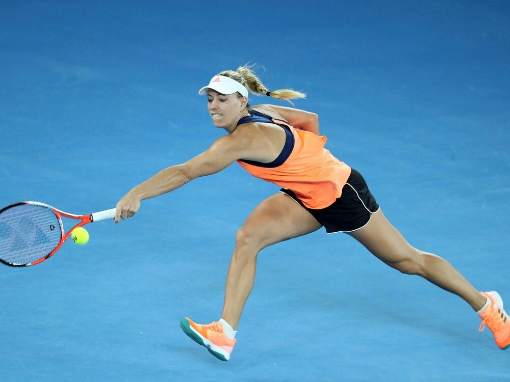 Kerber steht in der zweiten Runde der Australian Open