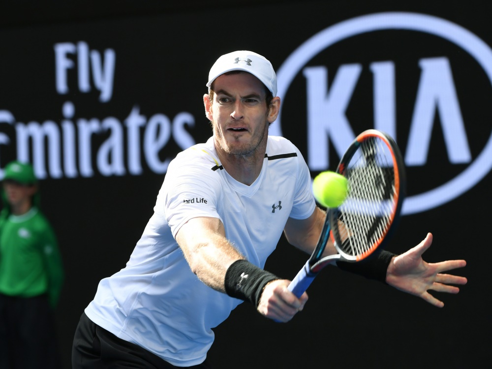 Andy Murray steht im Achtelfinale