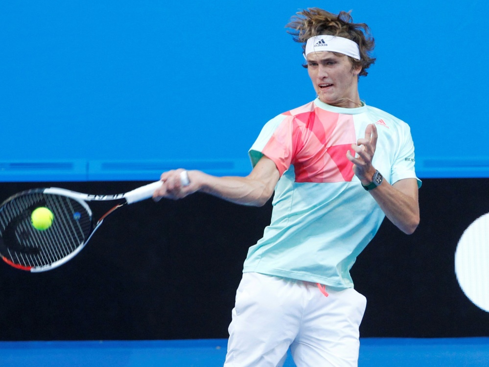 Alexander Zverev zog problemlos in die dritte Runde ein