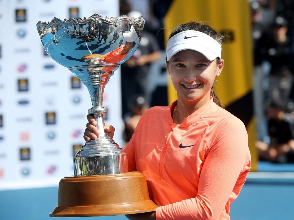 Davis hat in Auckland ihren ersten WTA-Titel gewonnen