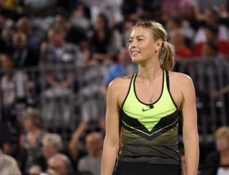 Sharapova: Comeback in Stuttgart