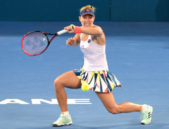 Brisbane: Kerber benötigt drei Sätze gegen Barty