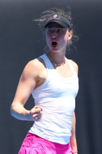 Mona Barthel steht nach dem Sieg gegen die Puerto Ricanerin Monica Puig in der dritten Runde.