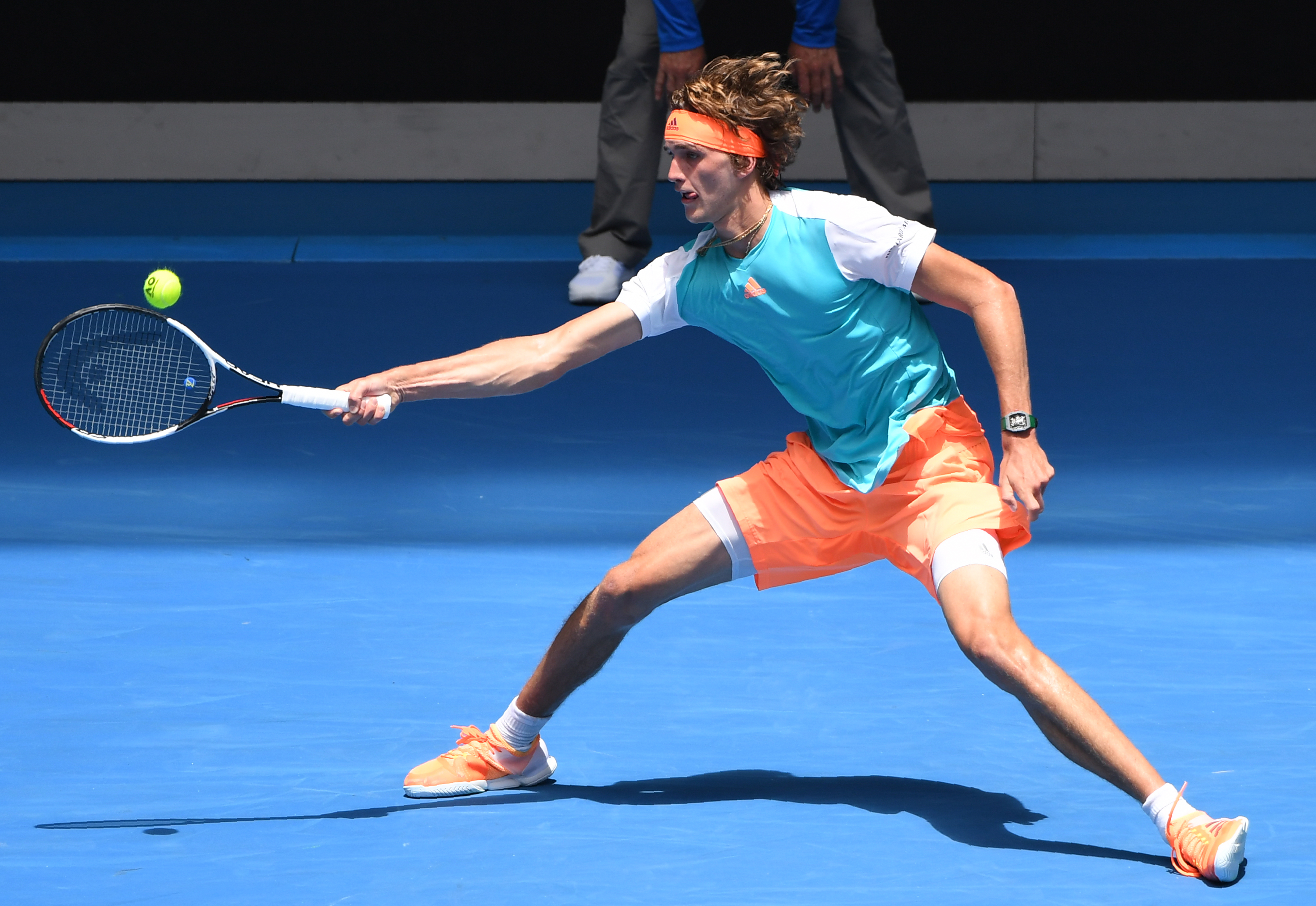 Alex Zverev startete mit einem Sieg gegen den Niederländer Robin Haase ins Turnier.