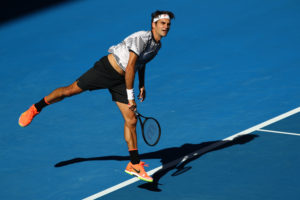 Roger Federer zieht nach dem Sieg gegen den Amerikaner Noah Rubin in die dritte Runde ein.