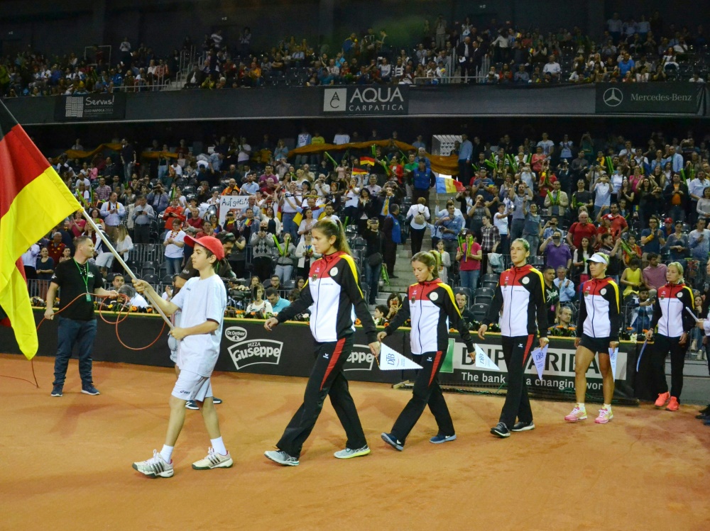 Das deutsche Fed-Cup Team trifft auf die Ukraine