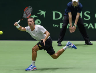 Davis Cup: Kohlschreiber unterliegt zum Auftakt in fünf Sätzen