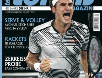 tennis MAGAZIN 3/2017 – Federer! Grand Slam-Sieg für die Ewigkeit