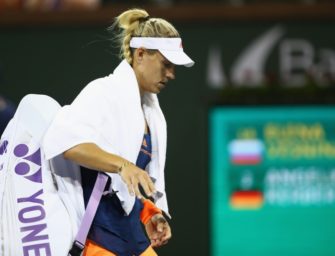 Im Video: Wie Kerber gegen Vesnina verlor