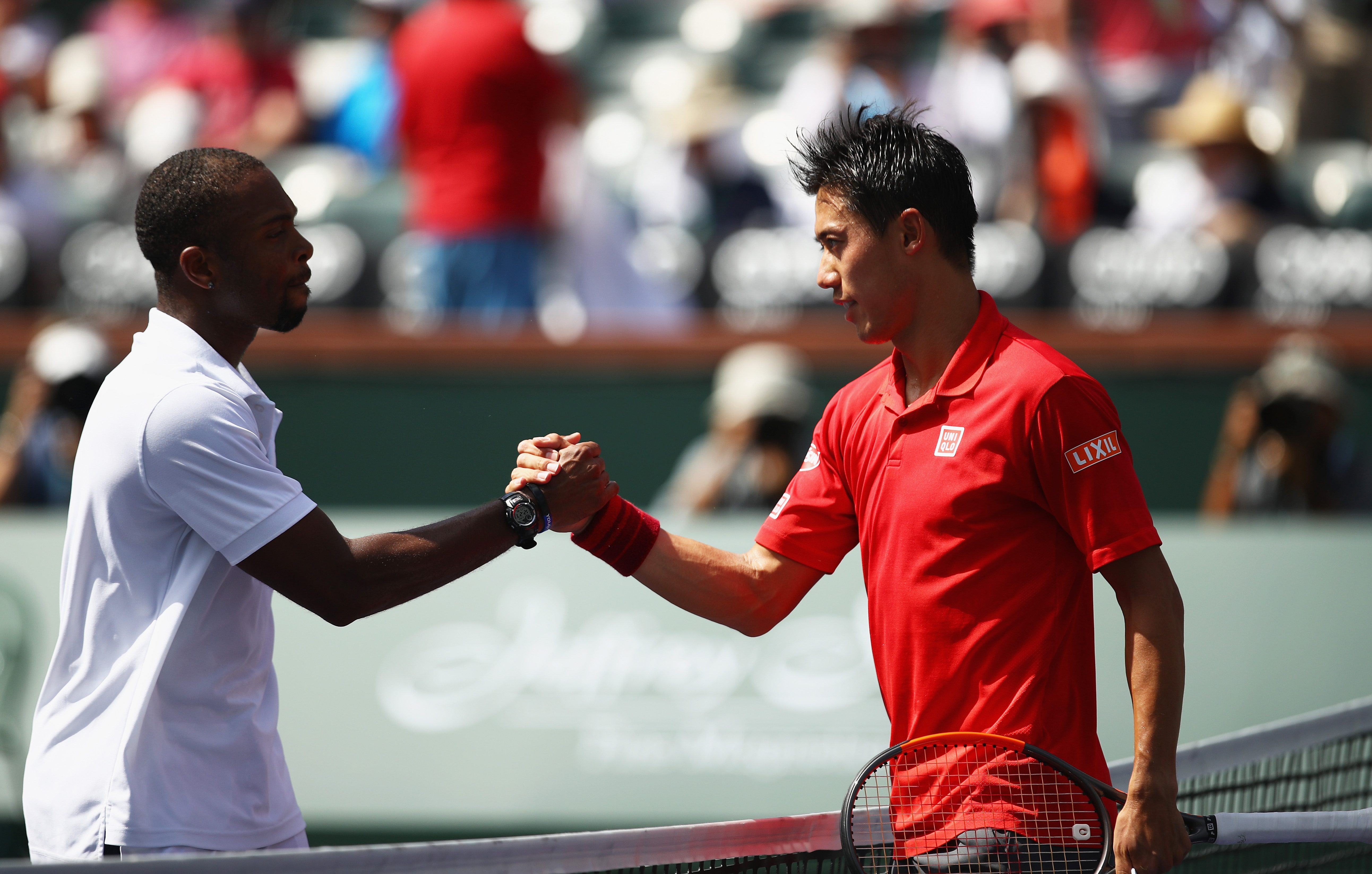 Kei Nishikori behielt gegenüber Donald Young die Oberhand. In der nächsten Runde trifft der Japaner auf einen gut aufgelegten Jack Sock.