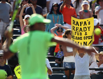 Nadal im Halbfinale der Miami Open gegen Fognini