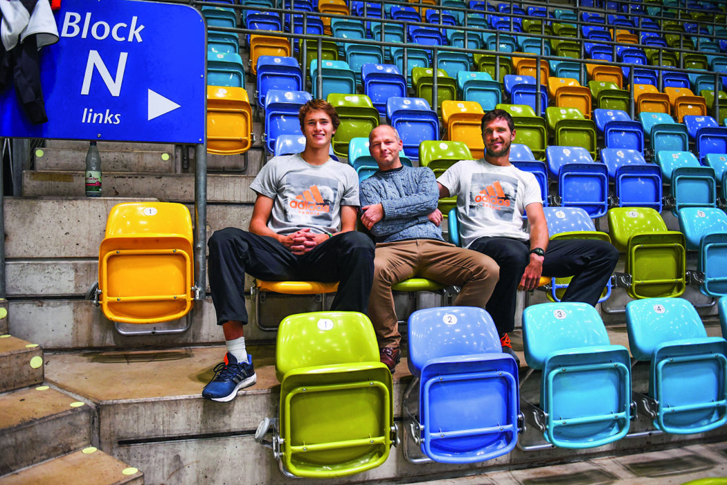 Interview und Portraits von Alexander und Mischa Zverev.