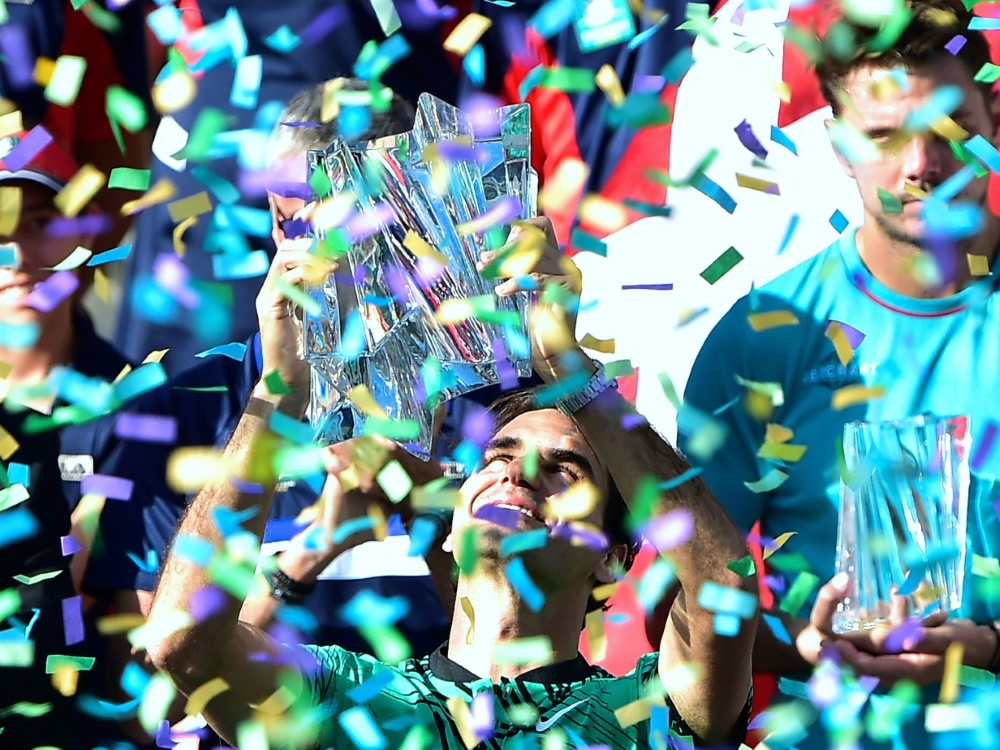 Roger Federer verbessert sich in der ATP-Weltrangliste