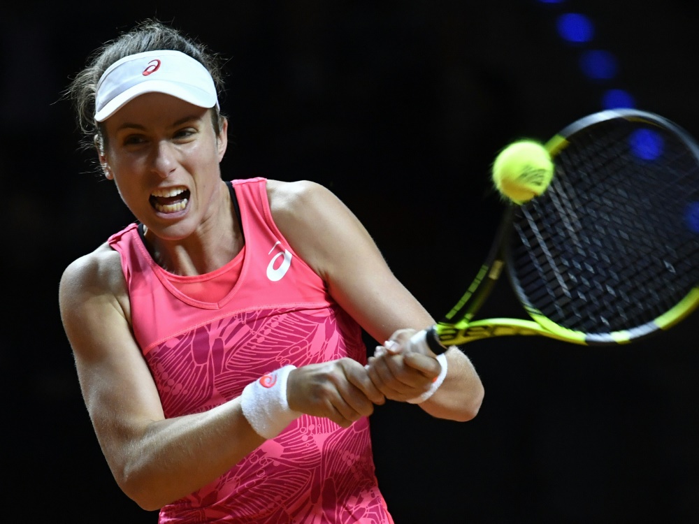 Konta ist im Achtelfinale von Stuttgart ausgeschieden