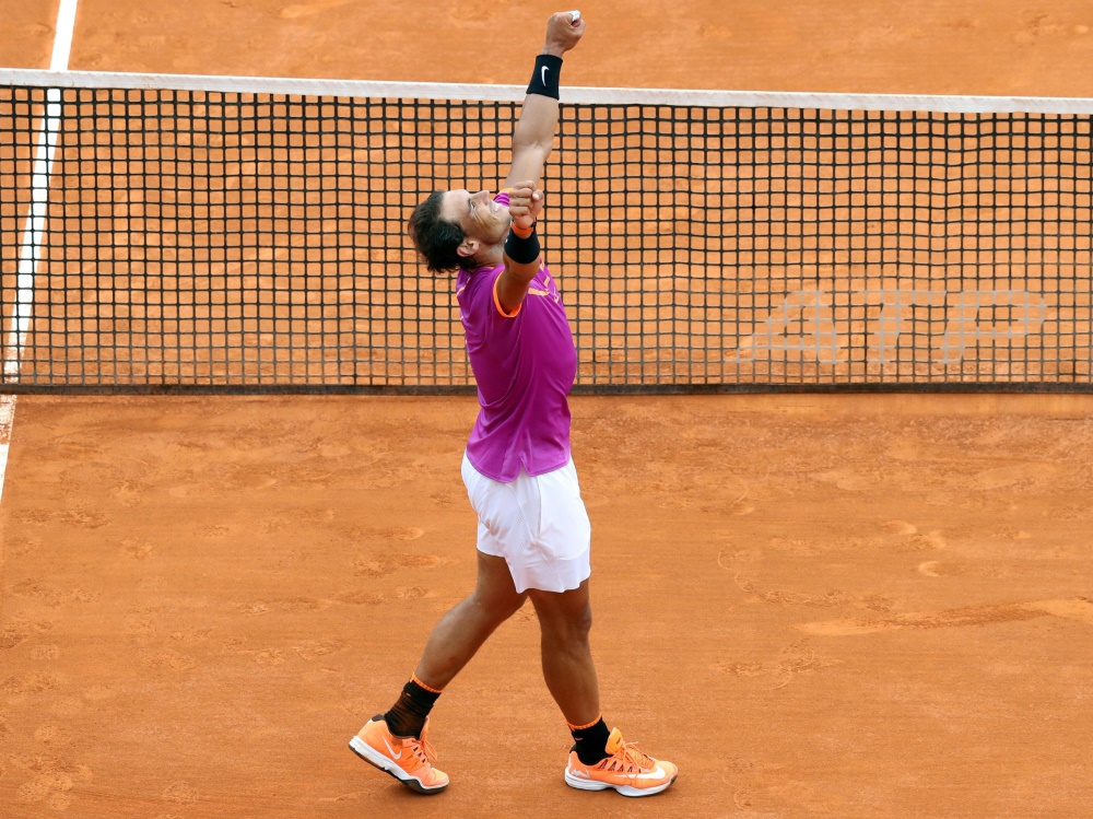 Jubelt über den zehnten Sieg in Monaco: Rafael Nadal