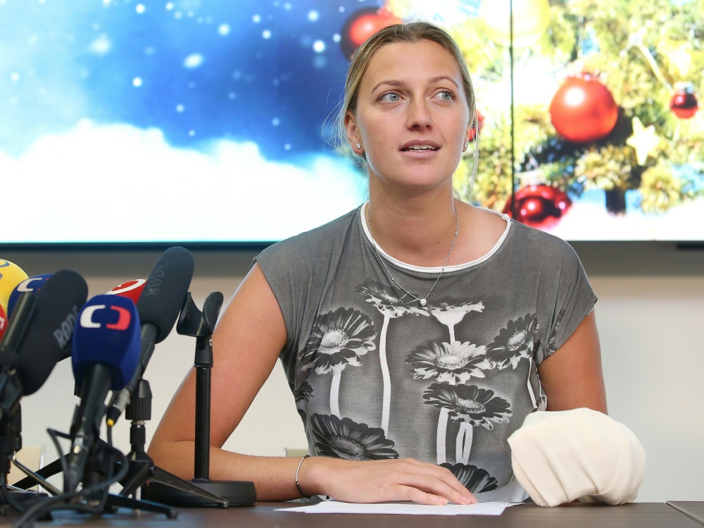 Petra Kvitova hofft auf ein baldiges Comeback