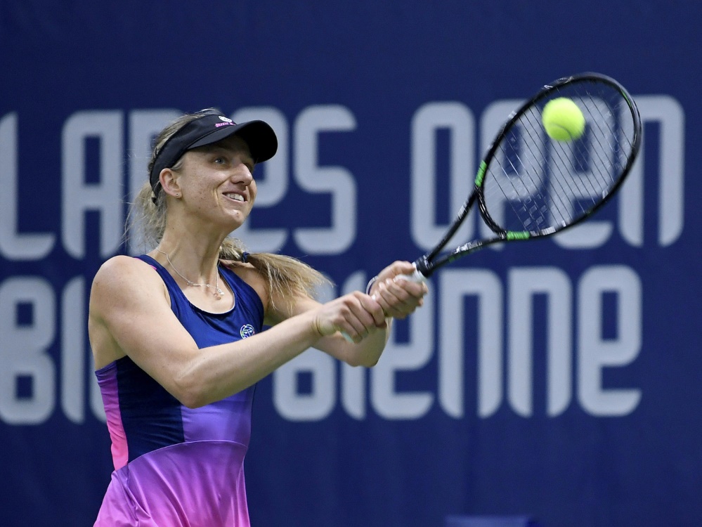 Barthel setzte sich gegen Camila Giorgi durch