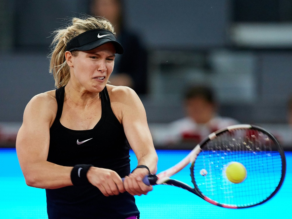 Eugenie Bouchard rang Scharapowa in drei Sätzen nieder