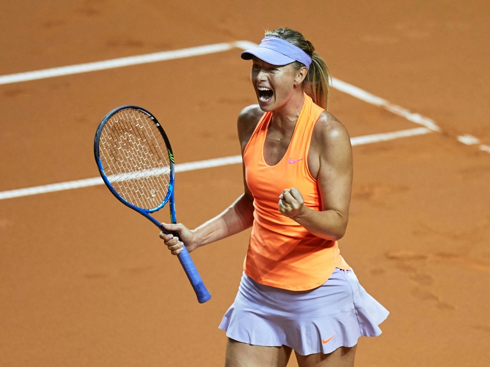Maria Scharapowa startet erfolgreich in Madrid