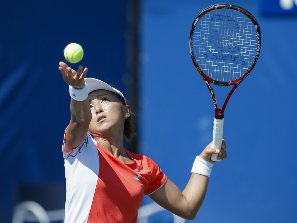 Misaki Doi steht im Halbfinale des WTA-Turniers