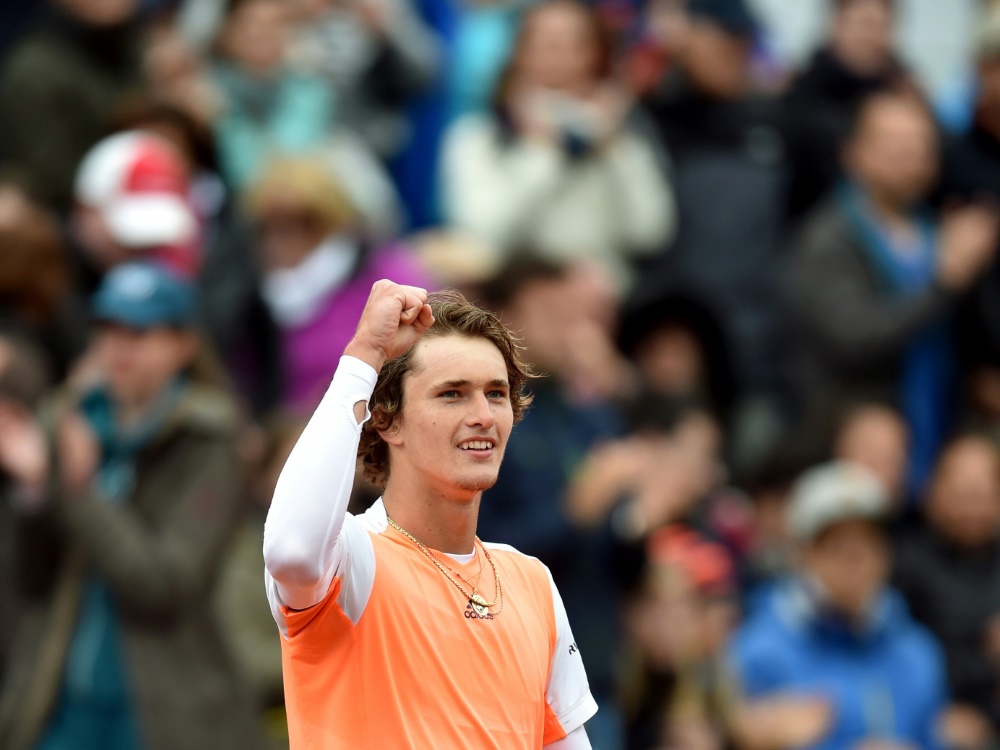 Sieg für Alexander Zverev