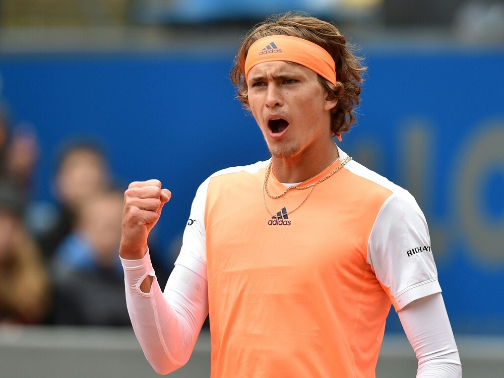 Alexander Zverev schlägt Guido Pella in zwei Sätzen