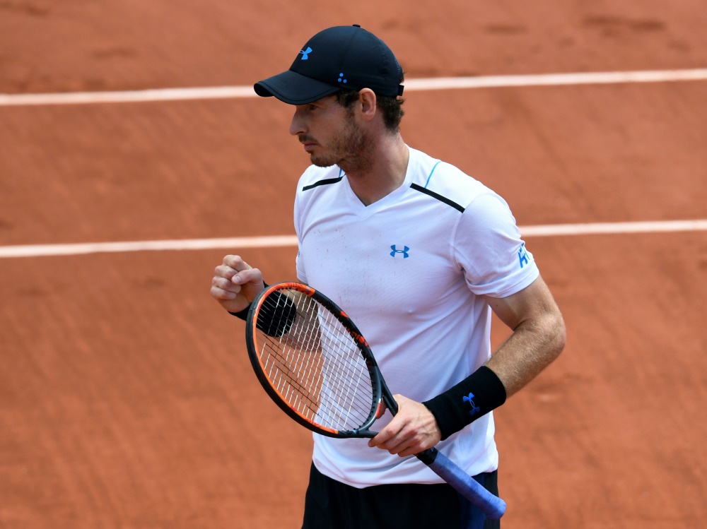French Open: Andy Murray erreicht das Viertelfinale