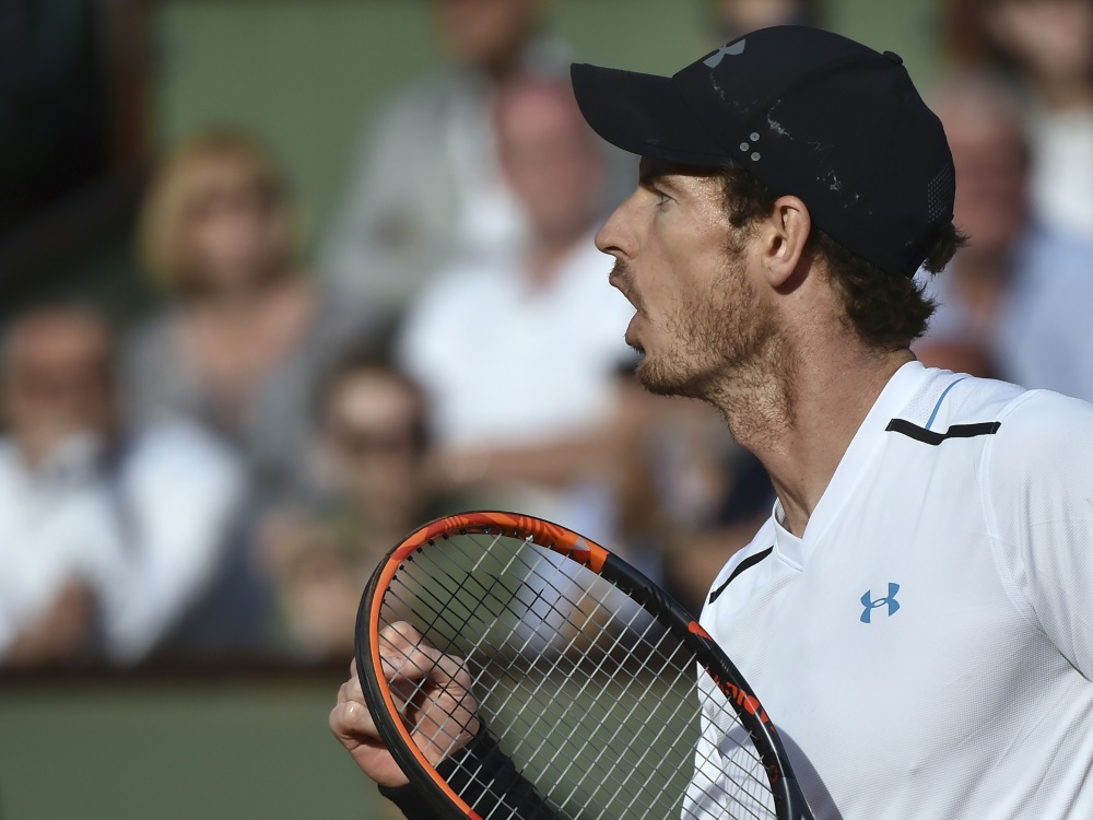 Andy Murray steht im Halbfinale der French Open