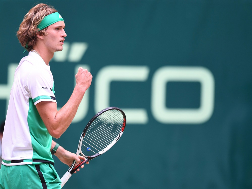 Zverev trifft im Finale auf Roger Federer
