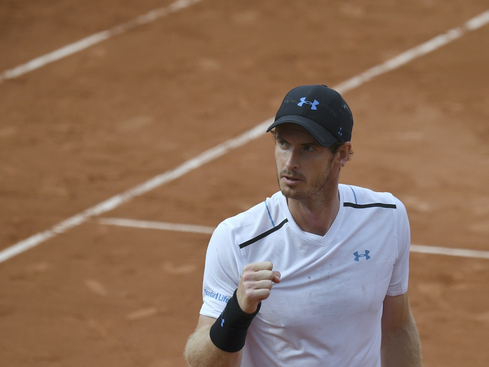Murray erreicht die dritte Runde der French Open