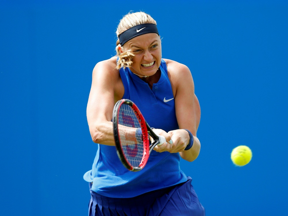 Petra Kvitova steht in Birmingham im Finale