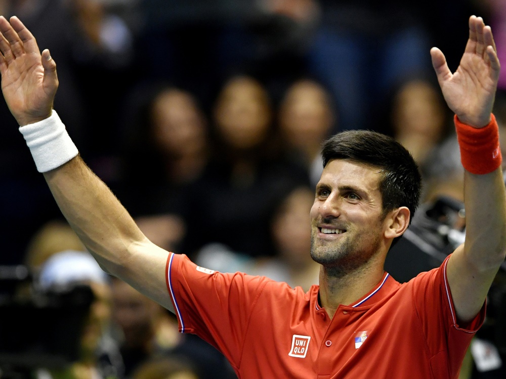 Djokovic war der einzige Top Ten-Spieler in Runde Eins