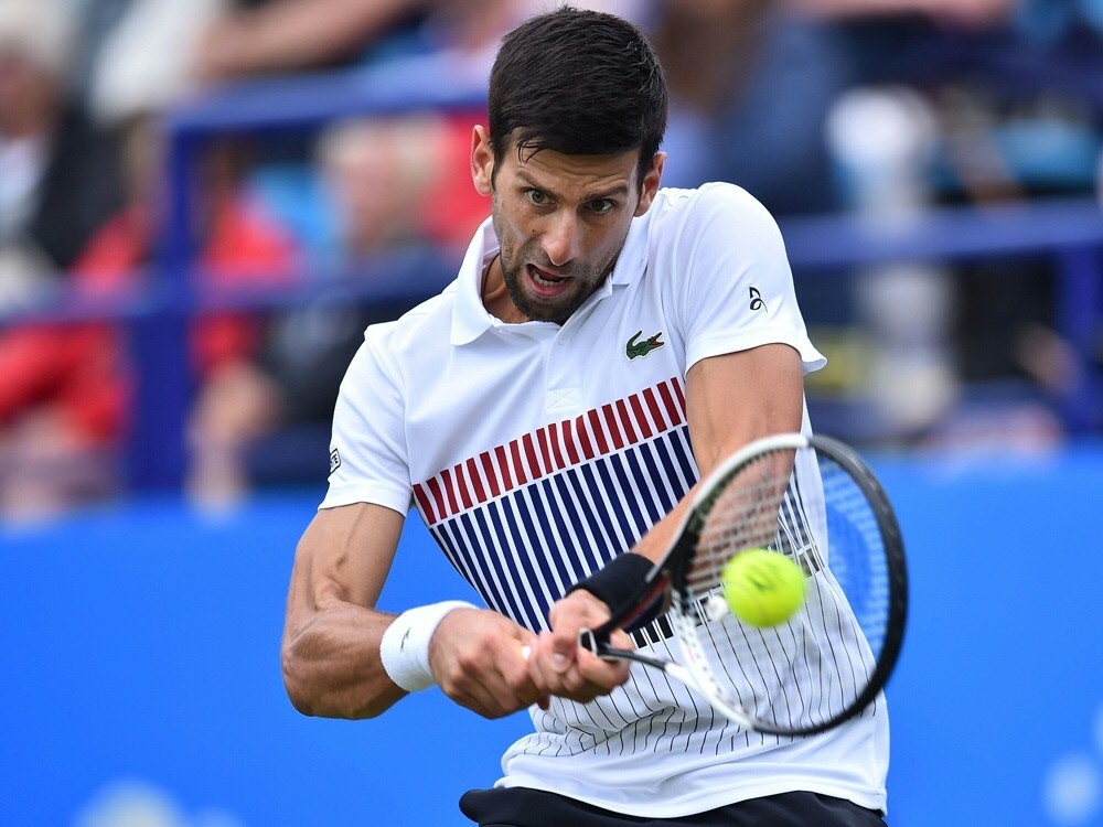 Djokovic zieht ins Finale von Eastbourne ein