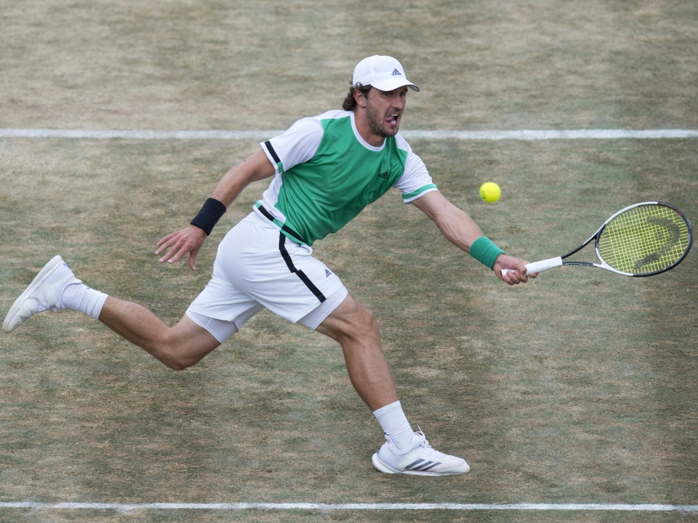 Mischa Zverev konnte seine gute Rasenform bestätigen