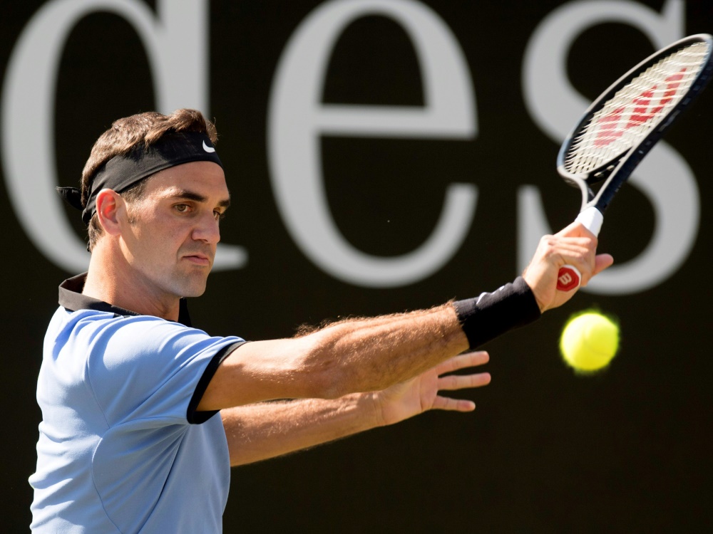 Roger Federer trifft in Halle auf Lu Yen-Hsun