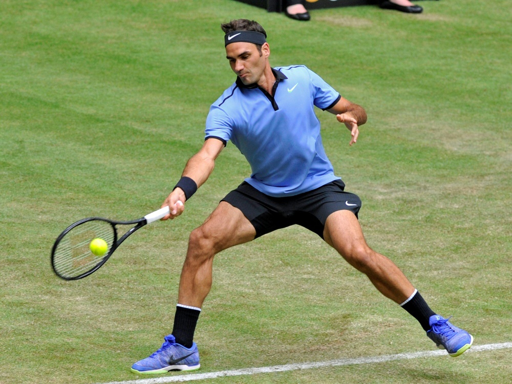 Roger Federer hat den neunten Titel in Halle im Visier