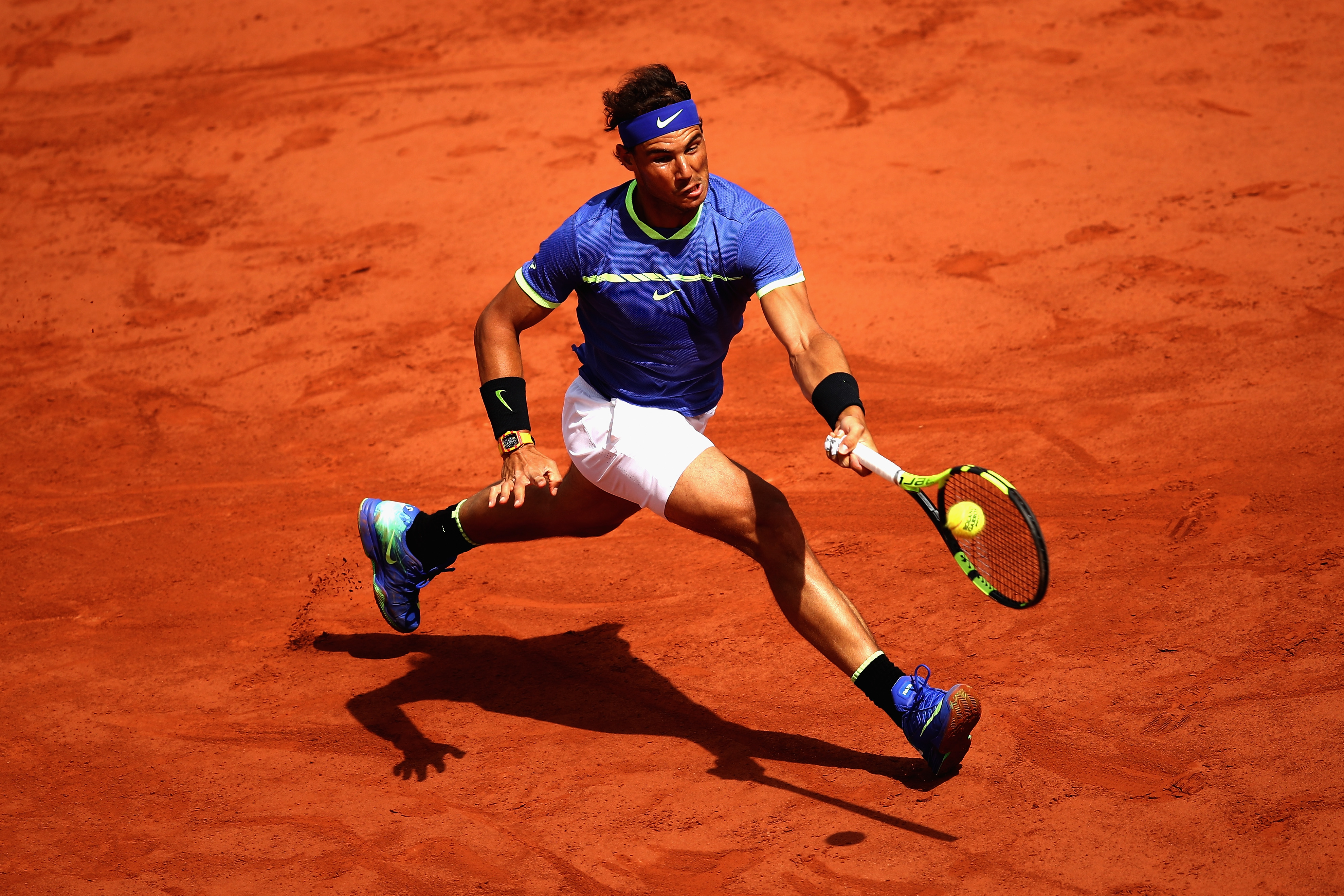 Kurzes Vergnügen: Rafael Nadal bestritt bei den diesjährigen French Open noch kein Match über zwei Stunden.