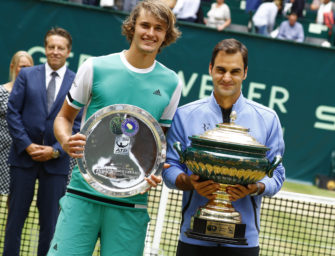 Finale in Halle: Federer in topform schlägt Zverev