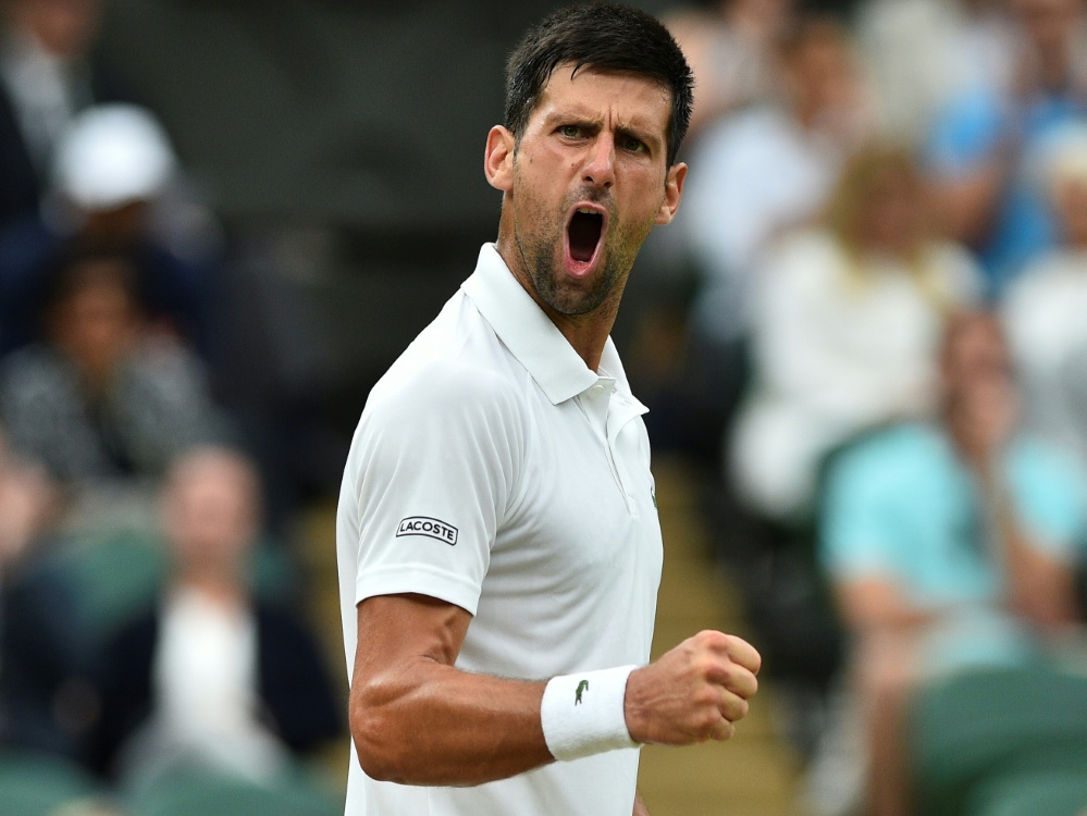 Novak Djokovic zog ohne Probleme ins Viertelfinale ein