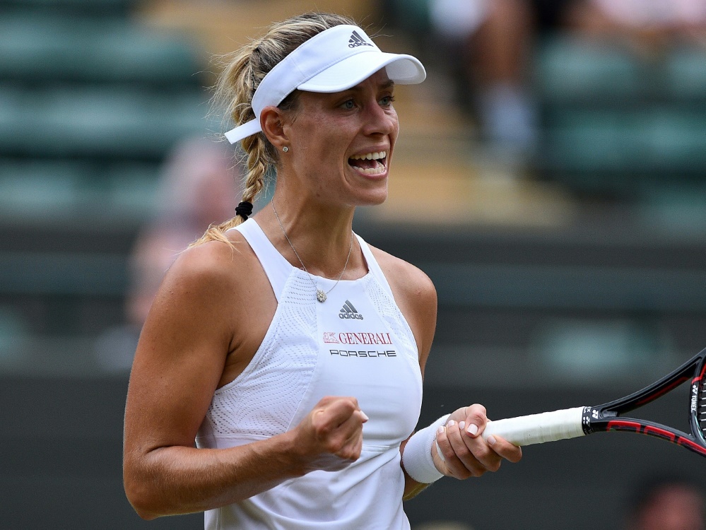 Kerber besiegte Kirsten Flipkens mit 7:5 und 7:5