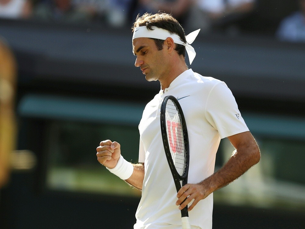 Federer steht zum zwölften Mal im Wimbledon-Finale