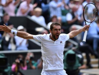 Marin Cilic zum ersten Mal im Wimbledonfinale