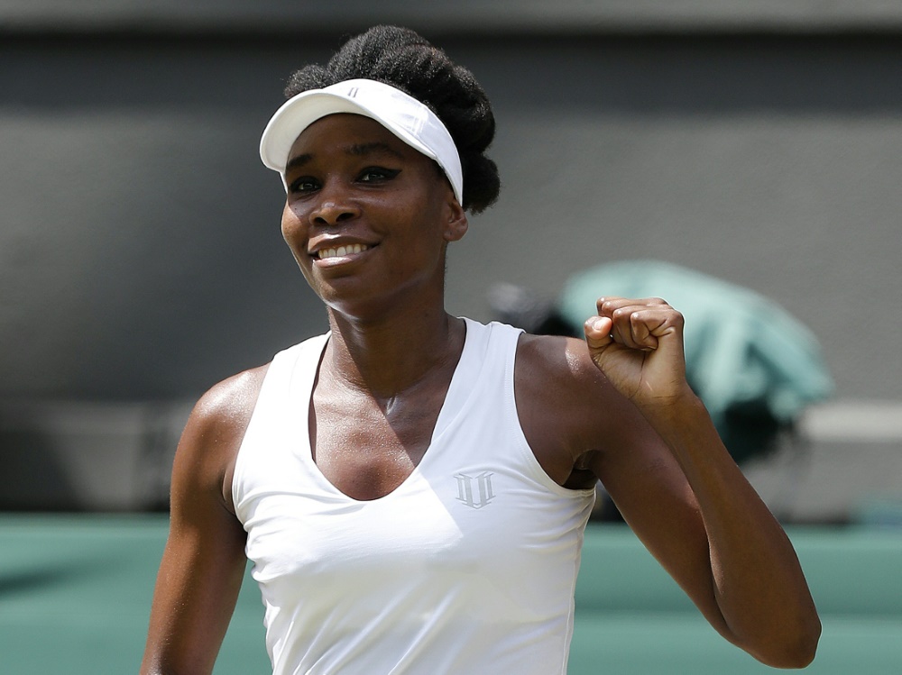 Venus Williams ist zum 13. Mal unter den besten Acht