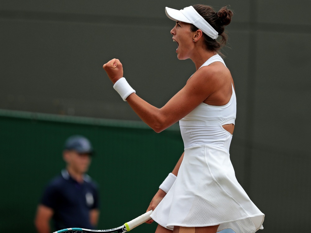 Garbine Muguruza gewann komfortabel mit 6:3 und 6:4