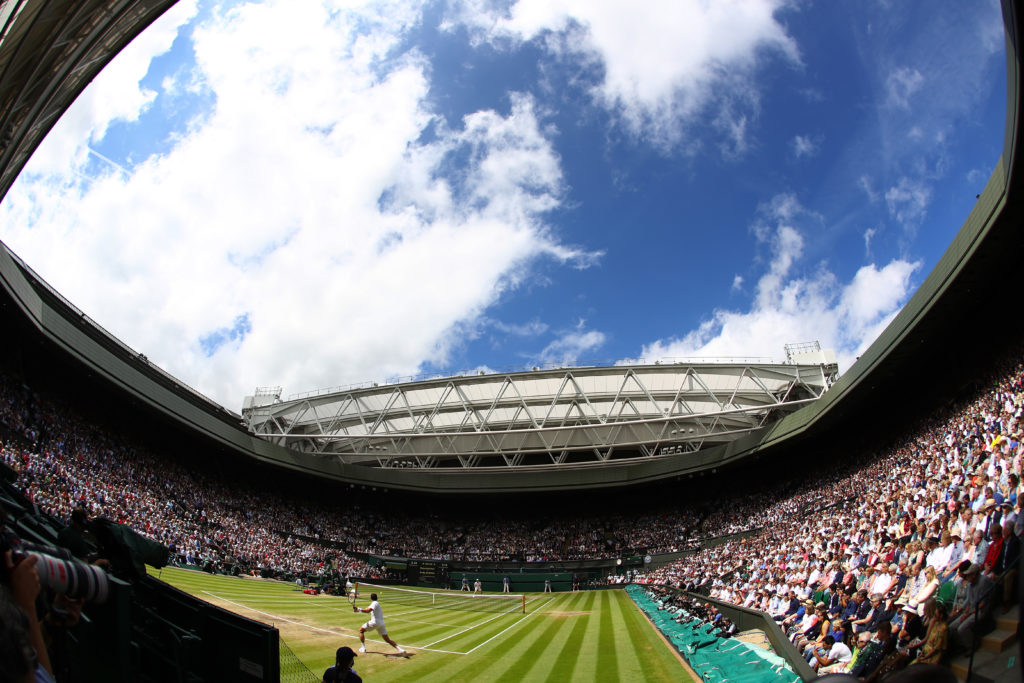 Kerber nur auf Court 2 – Wimbledon: Am "Manic Monday" spielt Angelique Kerber als Nummer eins ihr Achtelfinale gegen Garbine Muguruza nur auf Court 2.