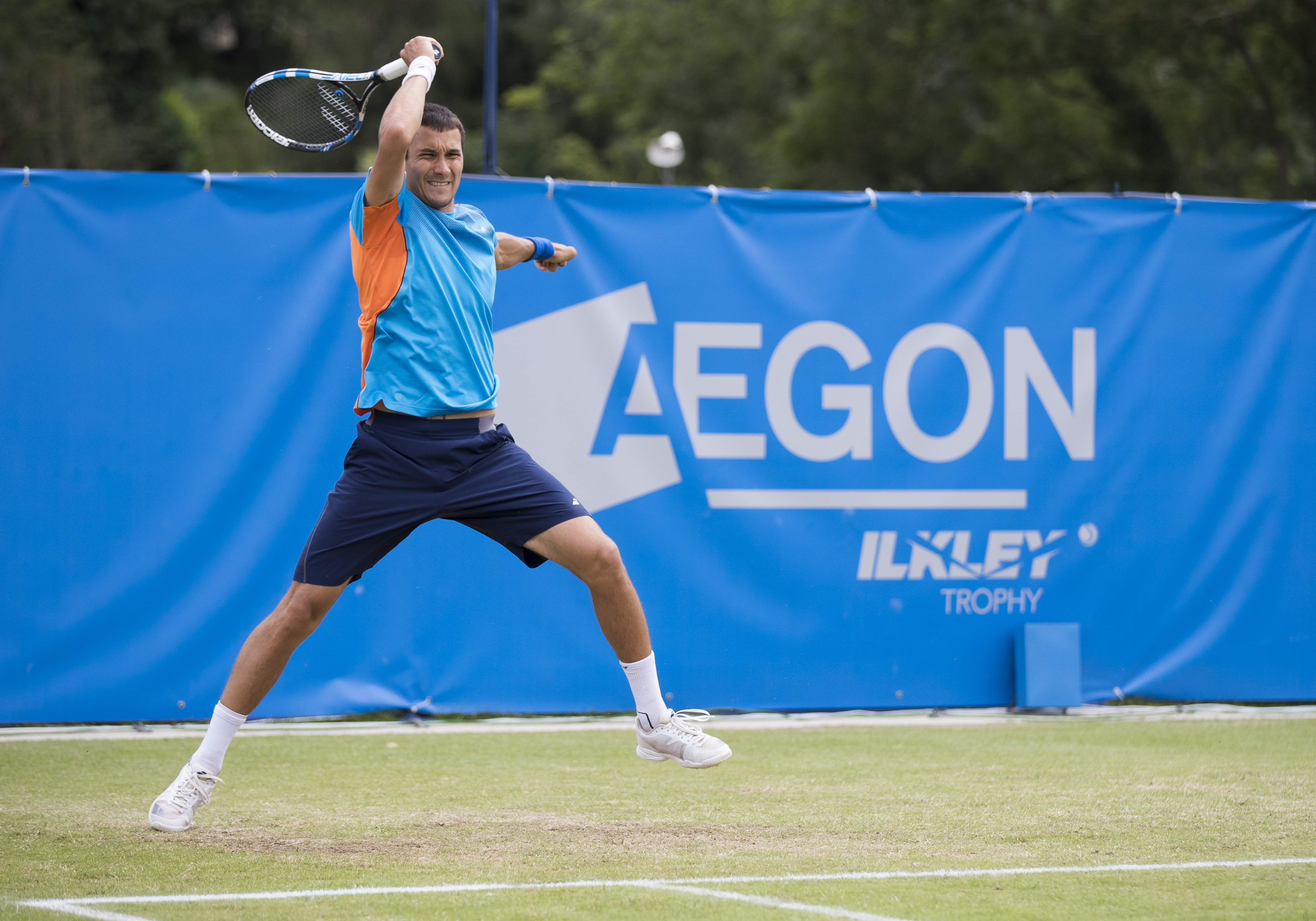 Der Russe Evgeny Donskoy trifft in der ersten Runde auf deutschlands Topspieler Alexander Zverev.