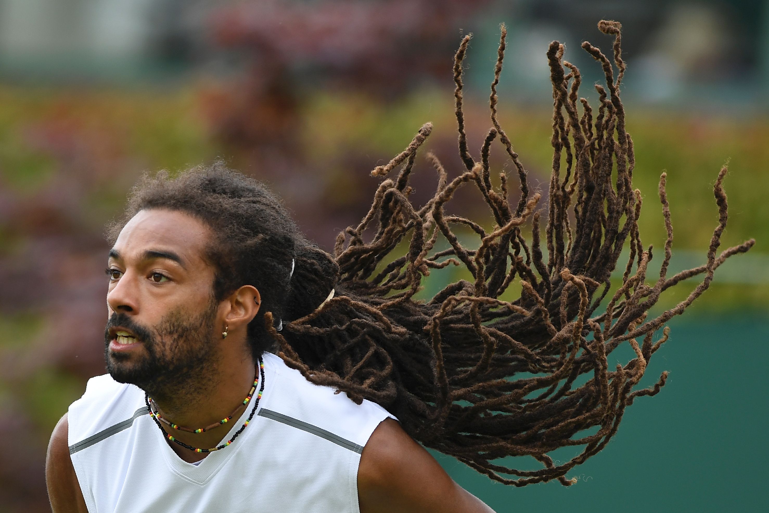 Die Spielweise von Dustin Brown steht für Show und die Briten lieben ihn dafür.