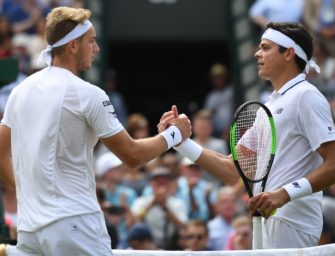 Wimbledon: Zverev in drei, Brands & Struff verlieren