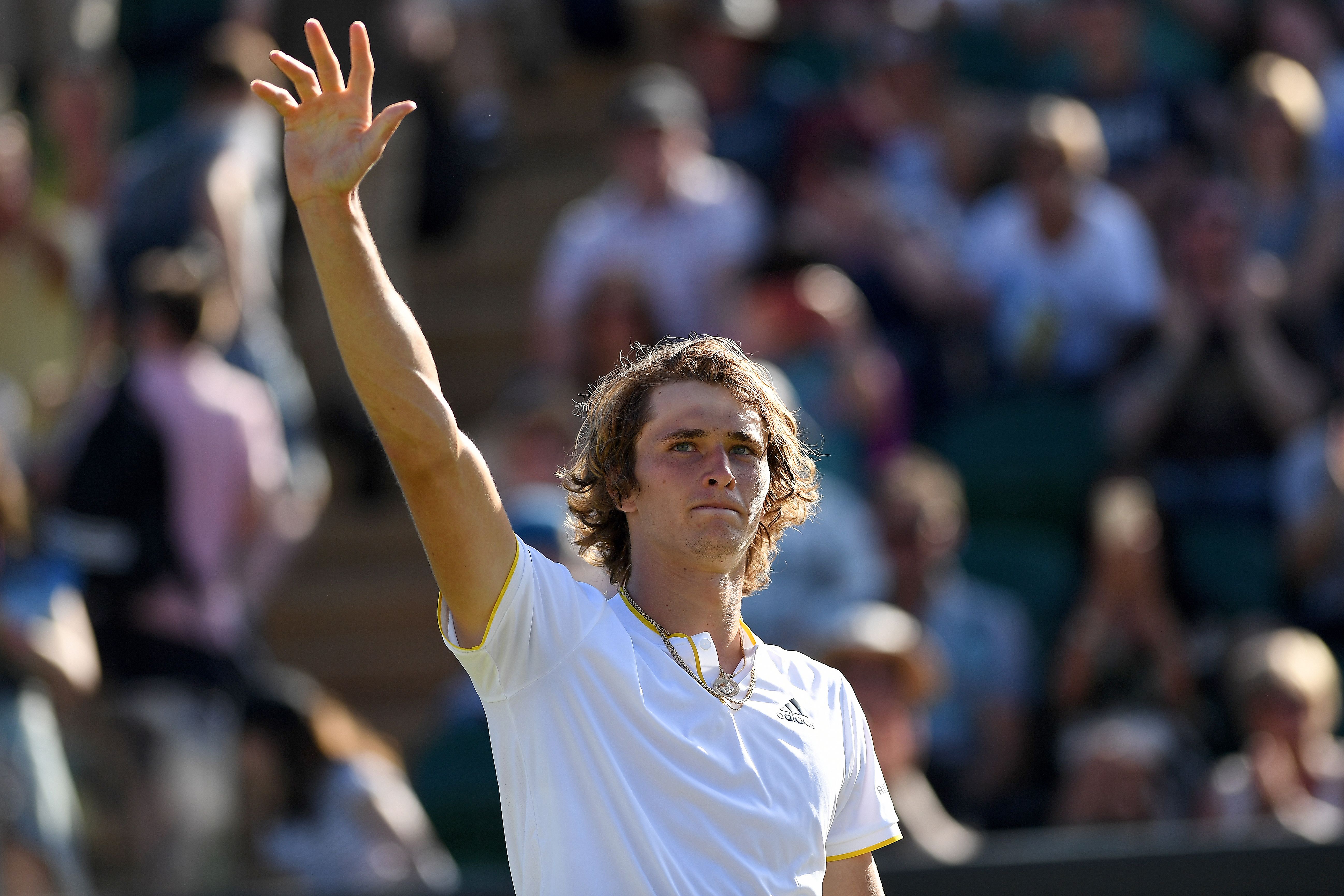 Alexander Zverev ist zum ersten Mal bei einem Grand Slam in die zweite Turnierwoche eingezogen. Sein nächster Gegener ist der Weltranglistenfünfte Milos Raonic.